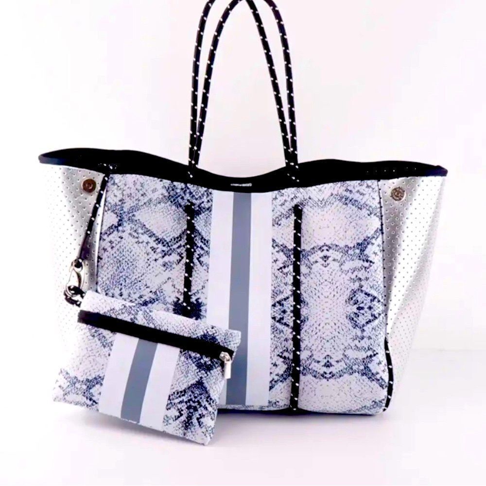 Neoprene Tote & Zipper Pouch LAST ONE!🛍️